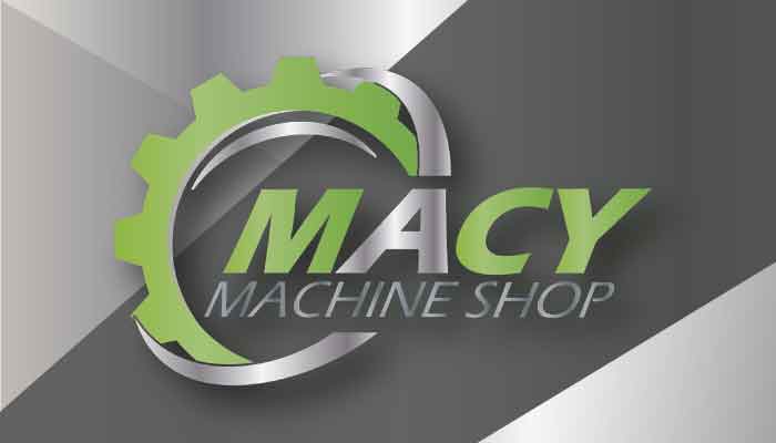 Macy Machine Shop business card