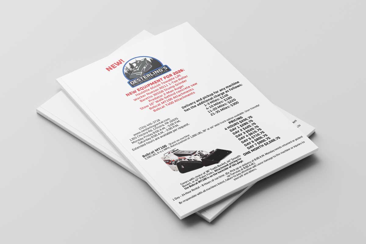 Oesterling's Equipment Rental